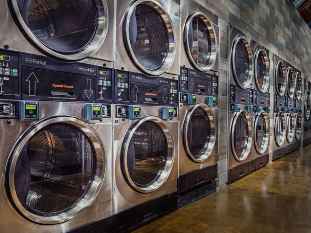 Clean, modern washing machines at Brite Wash
